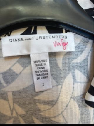 Abito corto seta Diane Von Furstenberg