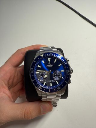 Reloj Jaguar Hybrid Cronógrafo Azul Suizo