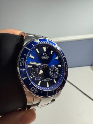 Reloj Jaguar Hybrid Cronógrafo Azul Suizo