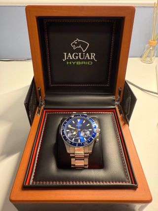 Reloj Jaguar Hybrid Cronógrafo Azul Suizo