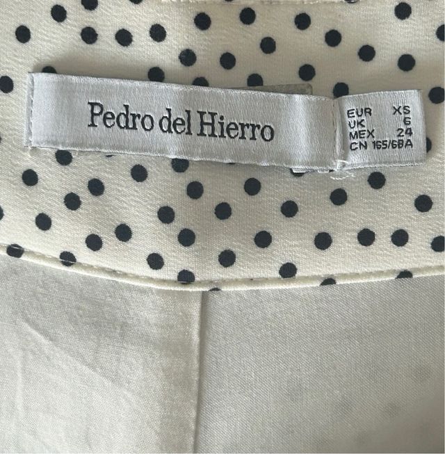 Pantalón ancho Pedro del Hierro lunares