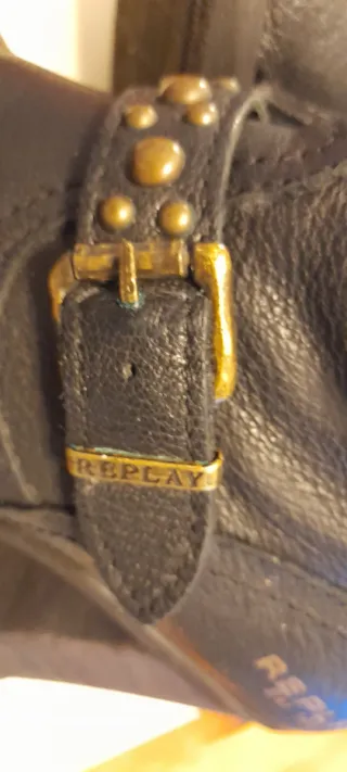 Botas Replay Mujer Talla 37 Negras