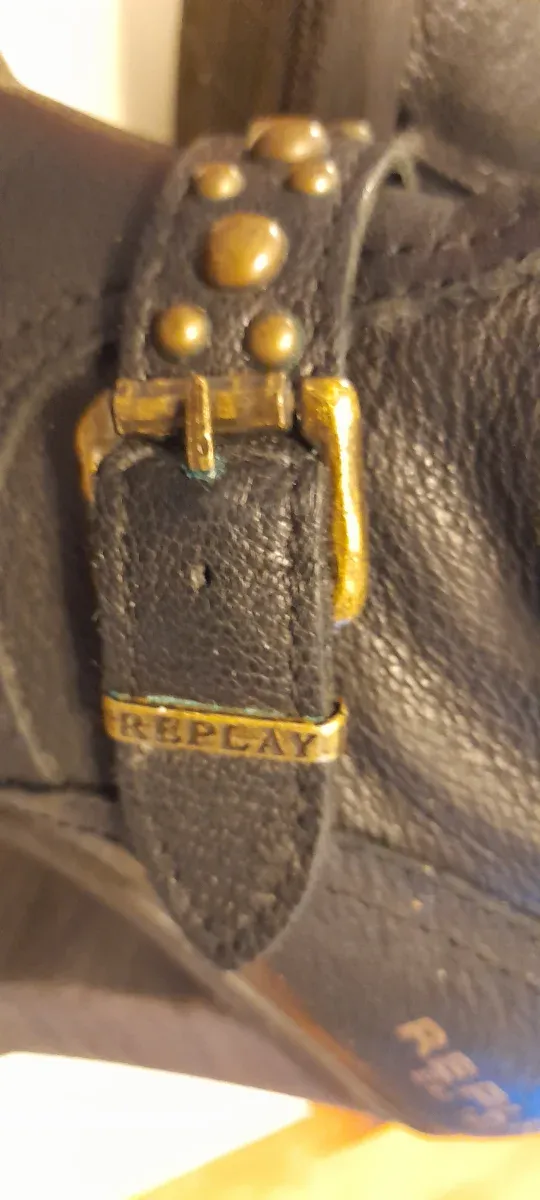 Botas Replay Mujer Talla 37 Negras