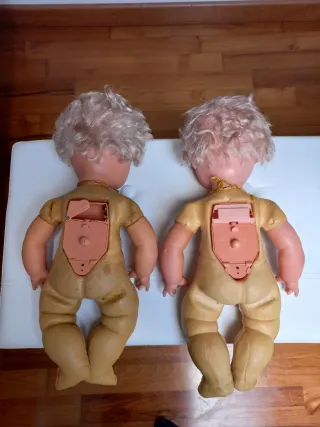 2 Bambole Coccolino Tuttaciccia Effe Vintage