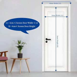 ✨ - Sekey Mosquitera magnética para puerta sin nec