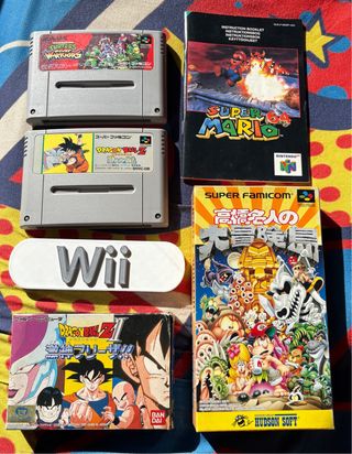 Lote Videojuegos Super Nintendo y N64