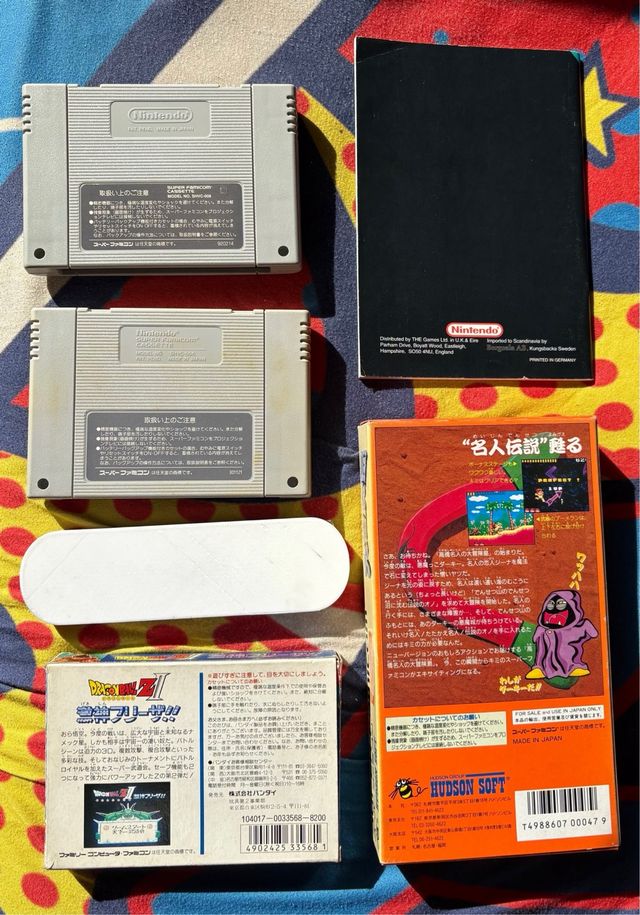 Lote Videojuegos Super Nintendo y N64