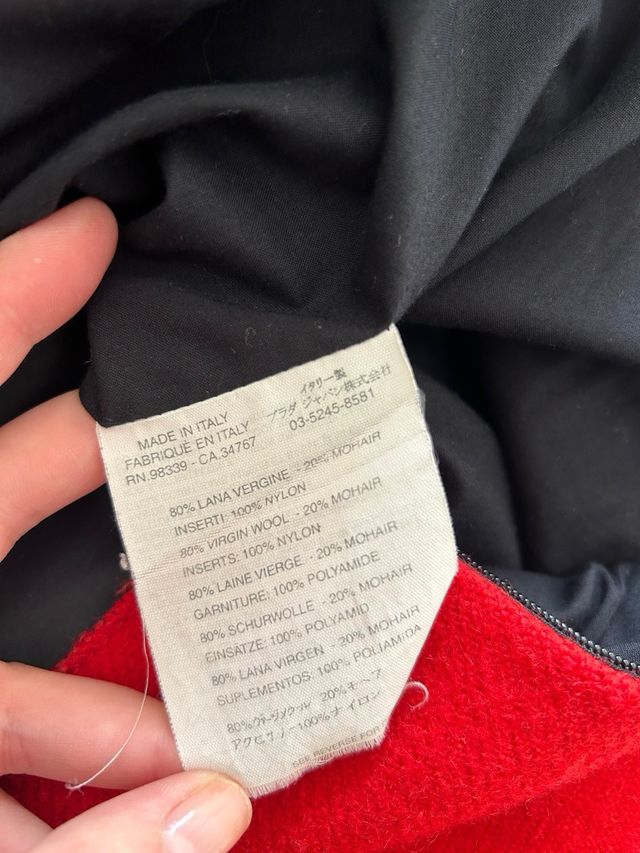 Miu Miu gonna lana vintage 2000 taglia 44