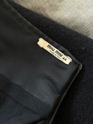 Miu Miu gonna lana vintage 2000 taglia 44