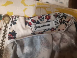 Falda corta estampada