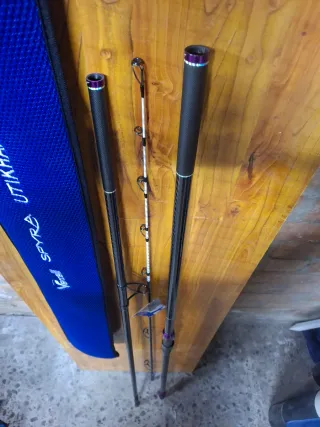 Caña Vercelli Spyra Utikan Nueva. Daiwa. Shimano.