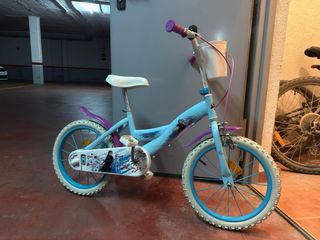 Bicicleta Frozen 16 con cesta