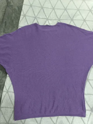 Jersey oversize Carolina Herrera lila Talla Única