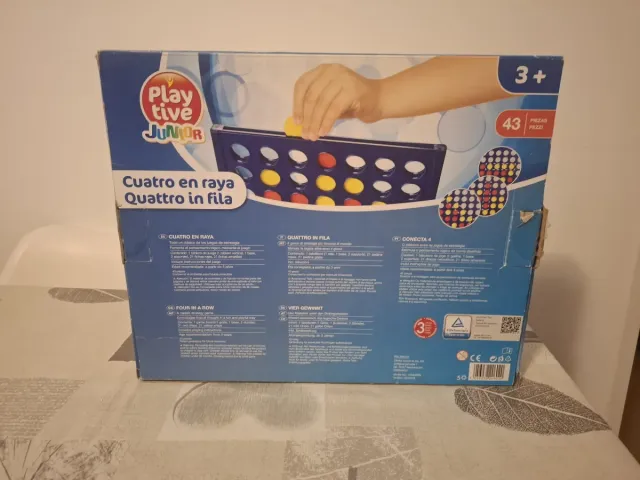 Juego Cuatro en Raya Playtive Junior