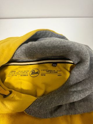 Sudadera Petrol Amarilla Talla 12 Años