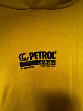 Sudadera Petrol Amarilla Talla 12 Años