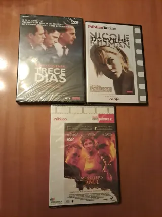 Lote 3 Películas DVD: Trece Días, Dogville, Monste