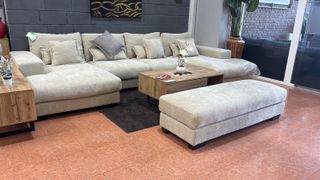 Sofá Cama Rinconera Chaise Longue Beige