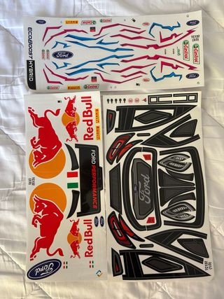 Adesivi Ford Fiesta 1/10