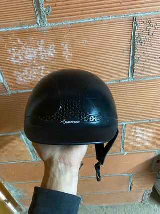 Casco Hípica Fouganza Negro