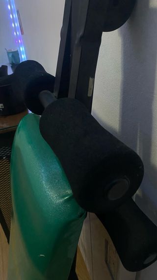 Banco Abdominales Boomerang Fitness Plegable