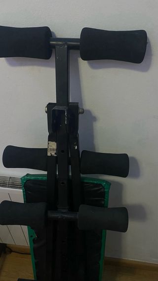 Banco Abdominales Boomerang Fitness Plegable
