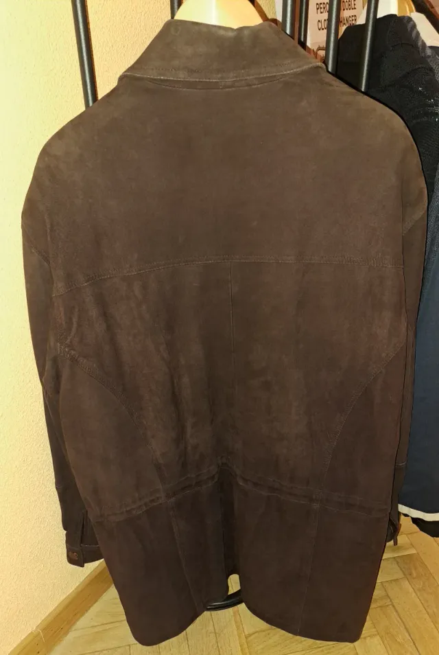 Cazadora Nobuck Caballero T58 Marrón