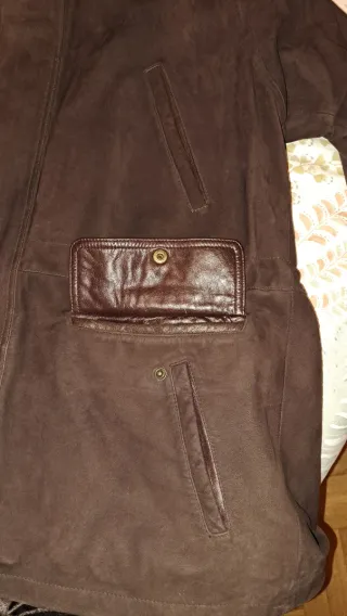 Cazadora Nobuck Caballero T58 Marrón