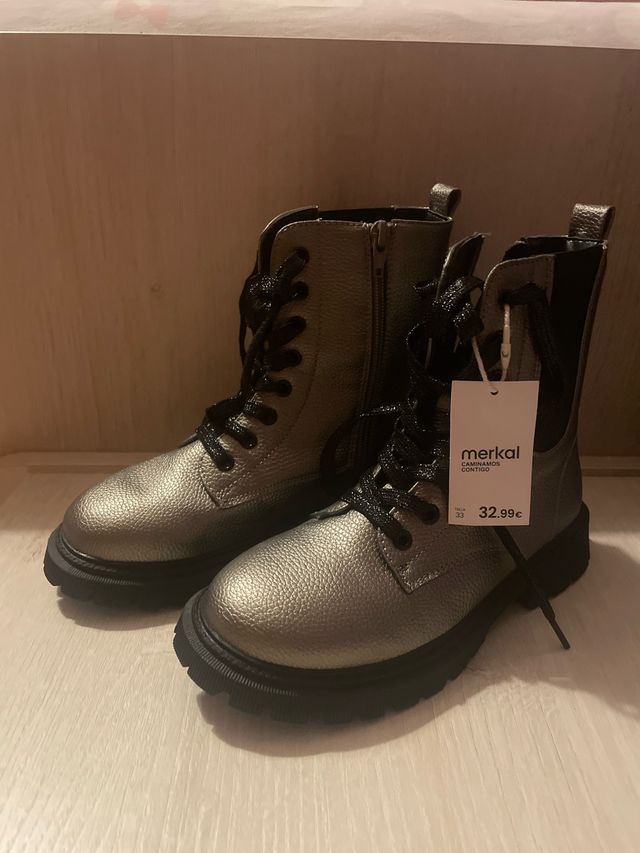 Botas niña Merkal talla 33