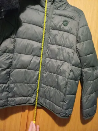 Cazadora verde talla 13-14 años