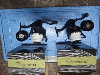 2 Carretes Pesca Zunzun Black Pool Target