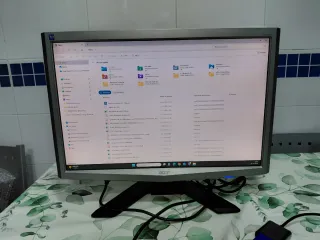 Monitor Acer 20' Plata y Negro