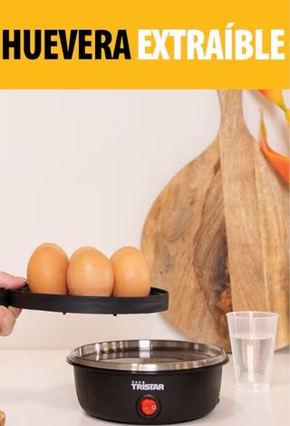 Cocedor de huevos Tristar