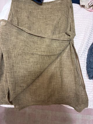 Blusa verde sin mangas