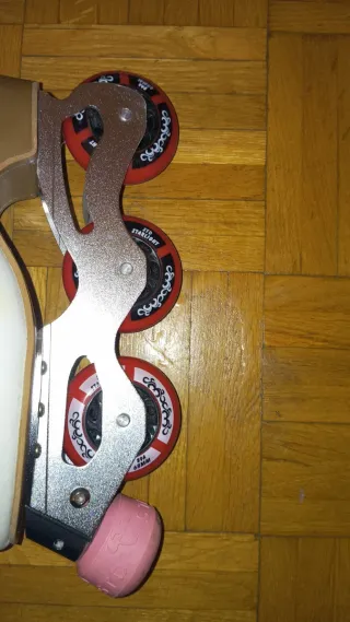 Patines Artísticos Línea Blancos T38