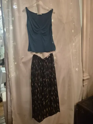 Conjunto Lydia Delgado Top y Falda