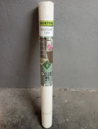 Malla para balcón Nortene 1x5m