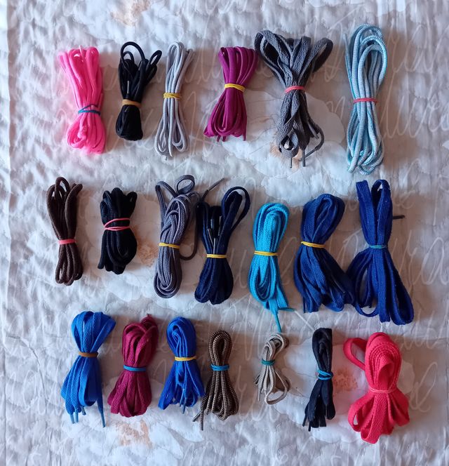 Lacci per scarpe assortiti