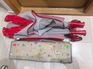 Parque cuna plegable