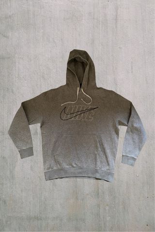 Felpa Nike con cappuccio grigia