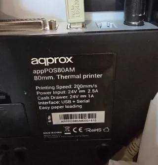 Pack TPV Approx: Cajón, Impresora y Lector