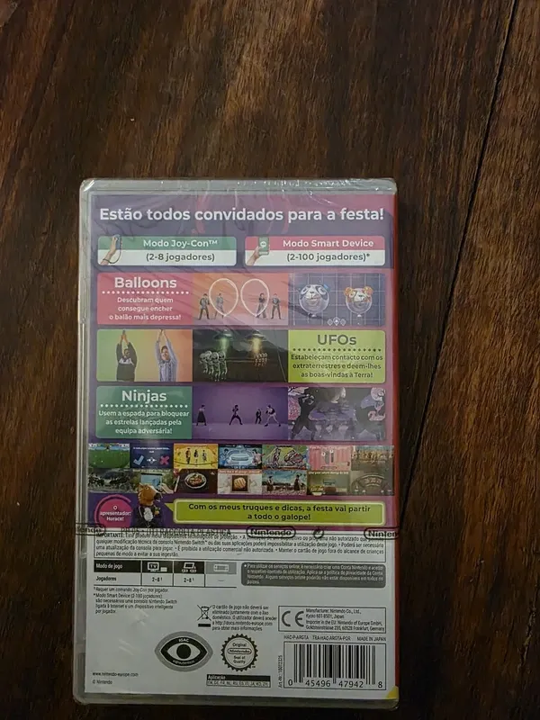 Nintendo Switch Everybody 1-2 Switch! Novo