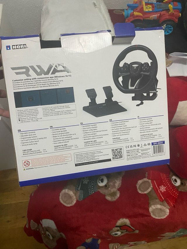 Volante Hori RWA PS5/PS4/PC Gran Turismo 7