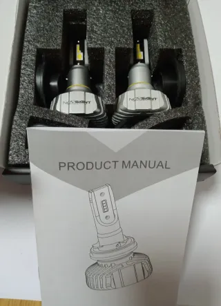 Bombillas Faro LED NOVSIGHT H4 6500K 25W