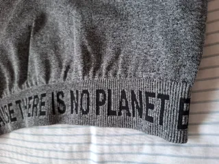 Sujetador deportivo Ecoalf gris Talla S