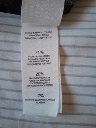 Sujetador deportivo Ecoalf gris Talla S