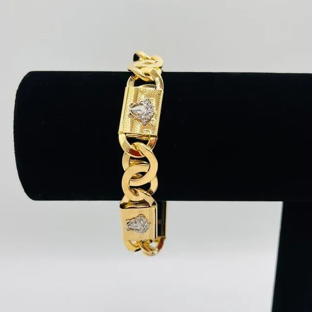 Pulsera Cartier Medusa Bicolor 12MM 18K