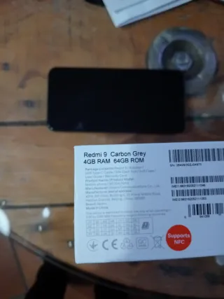 Xiaomi Redmi 9 Negro