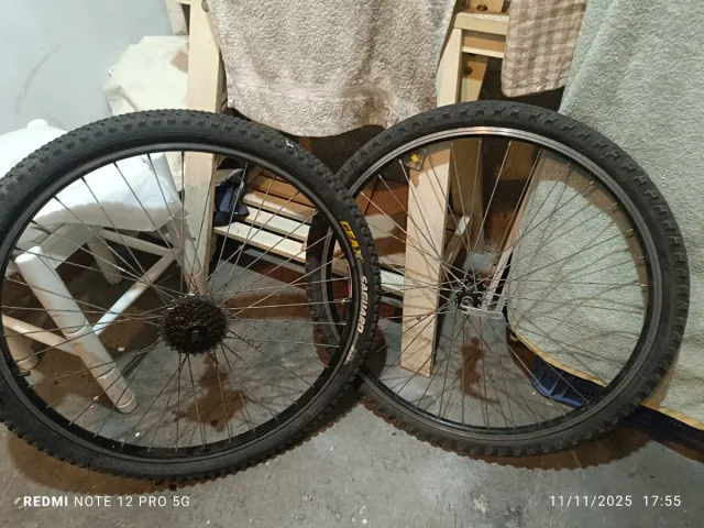 Ruedas trasera Bicicleta 26 Pulgadas