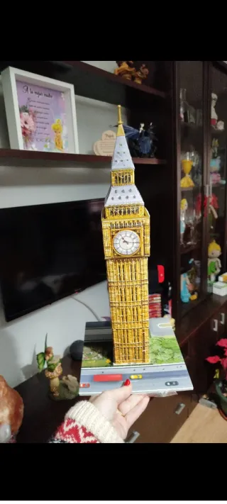 Puzzle 3D del Big Ben Londres 216 piezas